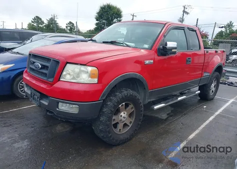 2004 Ford F150 from USA, damaged, VIN 1FTPX04514KD75387